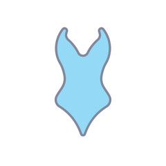 Swimsuit vector icon