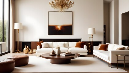 Photo interior modern design room 3d illustration