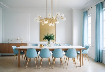 Photo interior modern design room 3d illustration