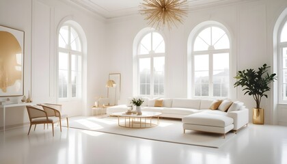 Photo interior modern design room 3d illustration