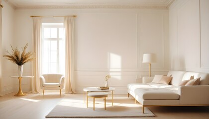 Photo interior modern design room 3d illustration