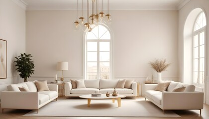 Photo interior modern design room 3d illustration