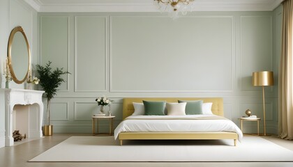 Photo interior modern design room 3d illustration