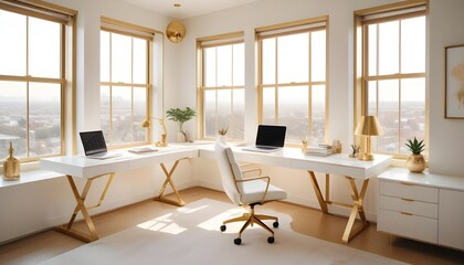 Photo interior modern design room 3d illustration