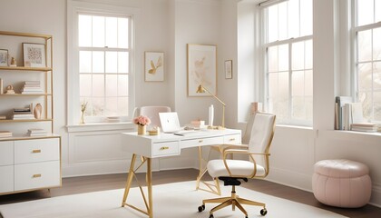 Fototapeta premium Photo interior modern design room 3d illustration