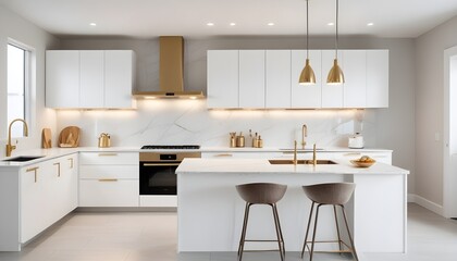 Photo interior modern design room 3d illustration