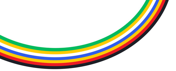 Colorful european soccer competition 2024. European Football Championship 2024 in Germany colorful country pattern. banner, cover, poster, flyer, card, brochure, header, website. vector illustration