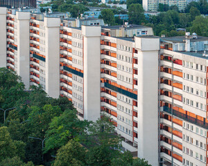 Bloki z wielkiej plyty we Wroclawiu