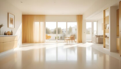 Photo interior modern design room 3d illustration