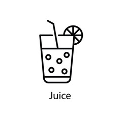 Juice vector icon 