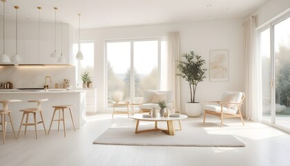 Photo interior modern design room 3d illustration