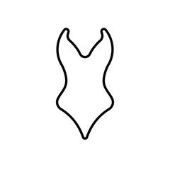 Swimsuit vector icon