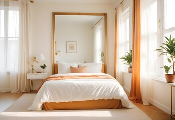 Photo interior modern design room 3d illustration