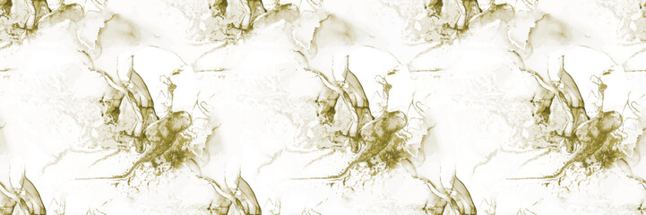 Marble Ink Background. Grain Golden Background. Gold Marble Ink. Marble Ink Glitter. Foil Grunge Background. Gold Art Vector. Light Luxury Pattern. Gold White Painting. Light Luxury Repeat. © Vera