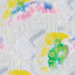 Tye Die Yellow Shirt. Blue Grunge Shirt. Seamless Tie Dye Shirt. Die Green Texture. Yellow Green Grunge. White Vector Background. Japanese Fabric Pattern. Vector Dyed Batik. Blue Swirl Background.