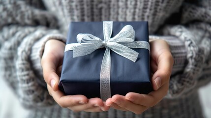 The wrapped gift box