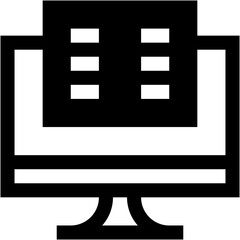 Obraz premium Vector Icon Book, online, education, read, learning