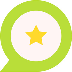 Vector Icon review, star, rating, feedback, star rating
