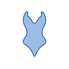 Obraz premium Swimsuit vector icon