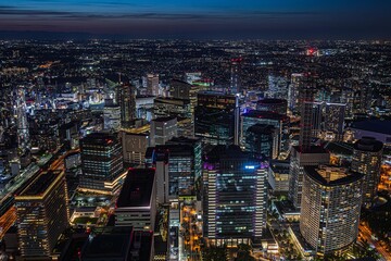 Fototapeta premium 都市夜景
