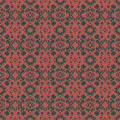 Blue and white watercolor ornament painted with watercolor on paper.