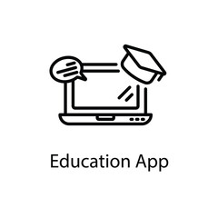 Education App vector icon