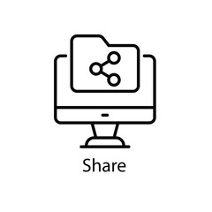 Share vector icon 