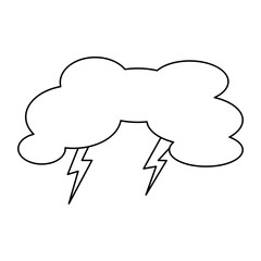 clouds and lightning