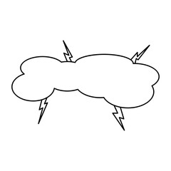 clouds and lightning