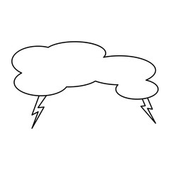 clouds and lightning