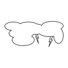 clouds and lightning