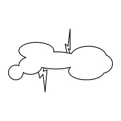 clouds and lightning