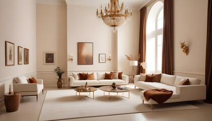 Photo interior modern design room 3d illustration