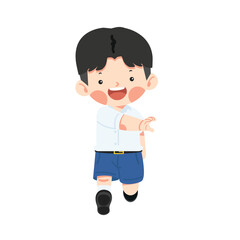 Girl making heart shape with her hands