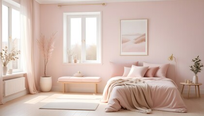 Photo interior modern design room 3d illustration