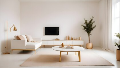 Photo interior modern design room 3d illustration