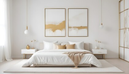 Photo interior modern design room 3d illustration