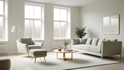 Photo interior modern design room 3d illustration