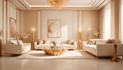Photo interior modern design room 3d illustration