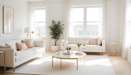 Photo interior modern design room 3d illustration
