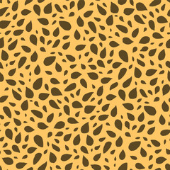 Trendy floral seamless pattern collection. Set of vintage 70s style flower background illustration. Colorful pastel color groovy artwork bundle, y2k nature backgrounds with spring plants