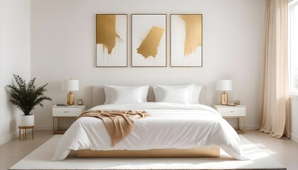 Photo interior modern design room 3d illustration