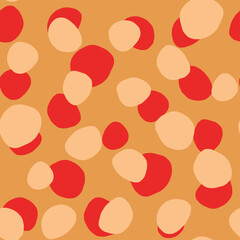 Trendy floral seamless pattern collection. Set of vintage 70s style flower background illustration. Colorful pastel color groovy artwork bundle, y2k nature backgrounds with spring plants