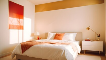 Photo interior modern design room 3d illustration