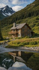 Dreamy and Lovely Cottage with Stunning Mountain View in Alaska