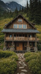 Dreamy and Lovely Cottage with Stunning Mountain View in Alaska
