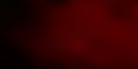 Dark green, red vector blur background.