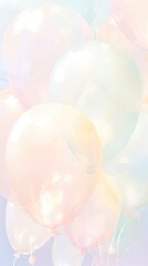 Blurred gradient Balloon balloon.