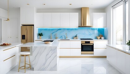 Photo interior modern design room 3d illustration