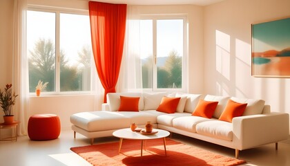 Photo interior modern design room 3d illustration